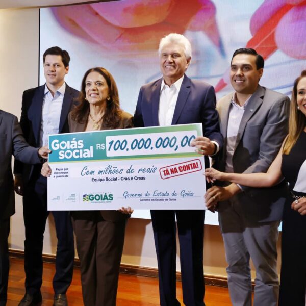 Caiado e Gracinha anunciam R$ 100 milhões para reforma de 304 Cras e 110 Creas nos municípios