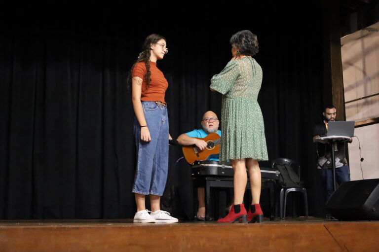 Oficina infantil no Canto da Primavera