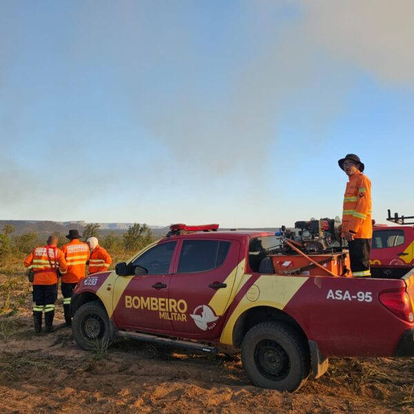 Semad no combate ao fogo no Parque de Terra Ronca