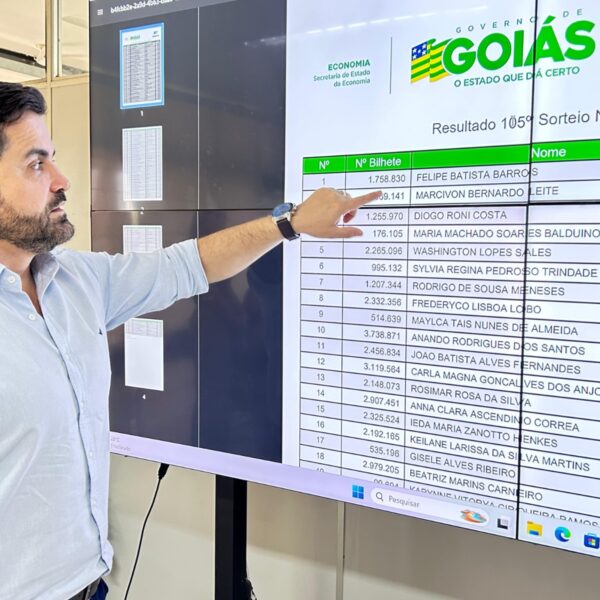 Sorteio do Nota Fiscal Goiana