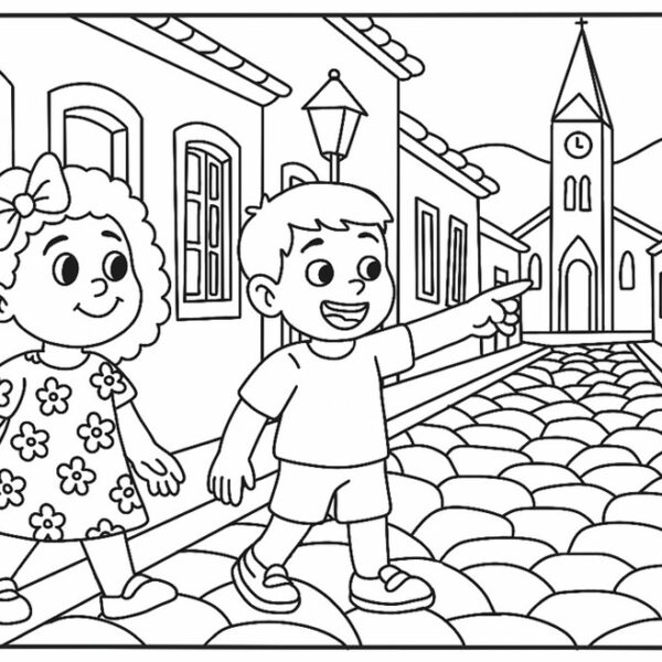 Secult lança livro de colorir comemorativo aos 300 anos da cidade de Goiás