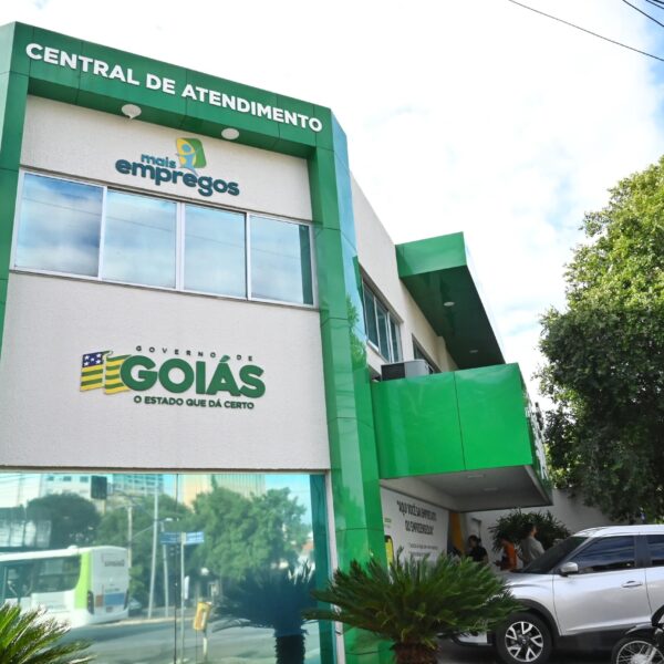 Fachada da Central de Empregos