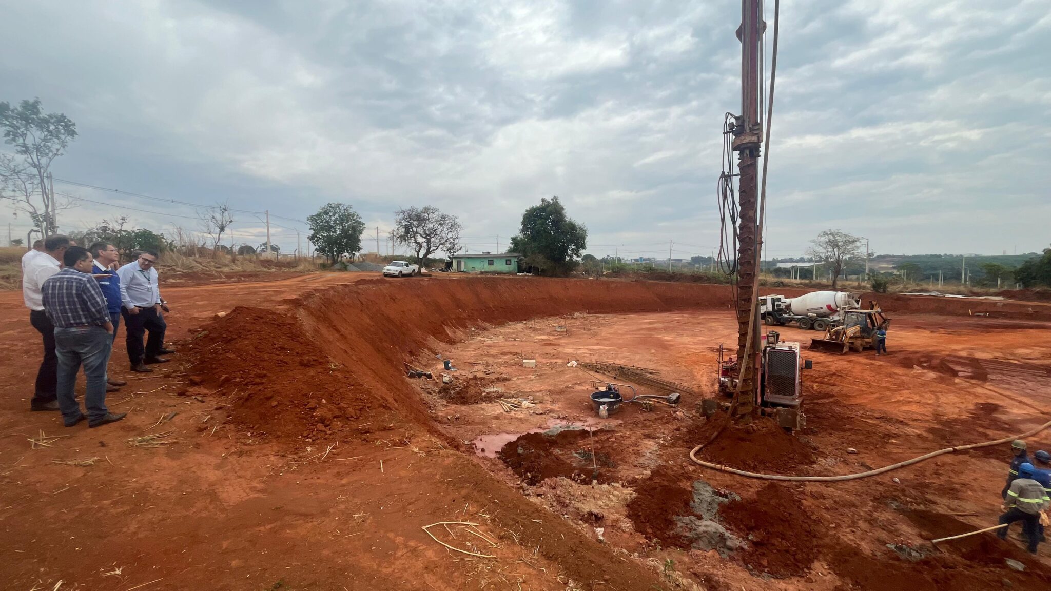 Obras no Daia