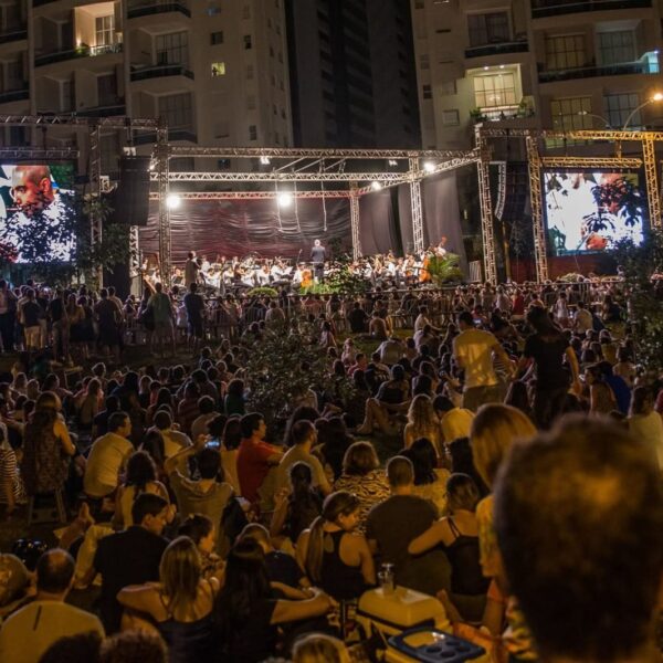 Filarmônica abre Canto da Primavera com concerto ao ar livre