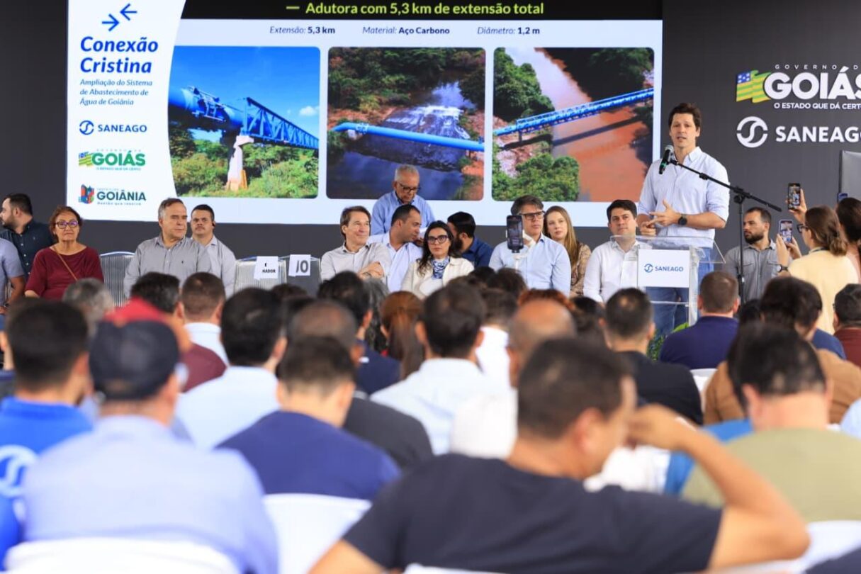 Inaugurada ampliação do abastecimento de água da Grande Goiânia