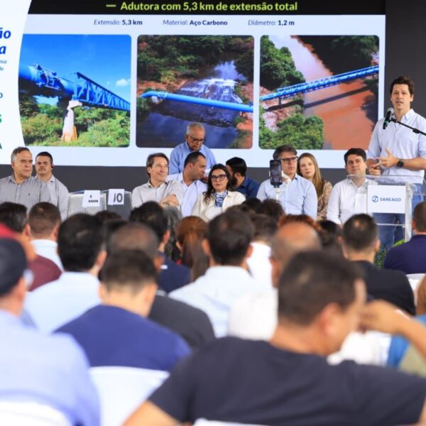 Inaugurada ampliação do abastecimento de água da Grande Goiânia