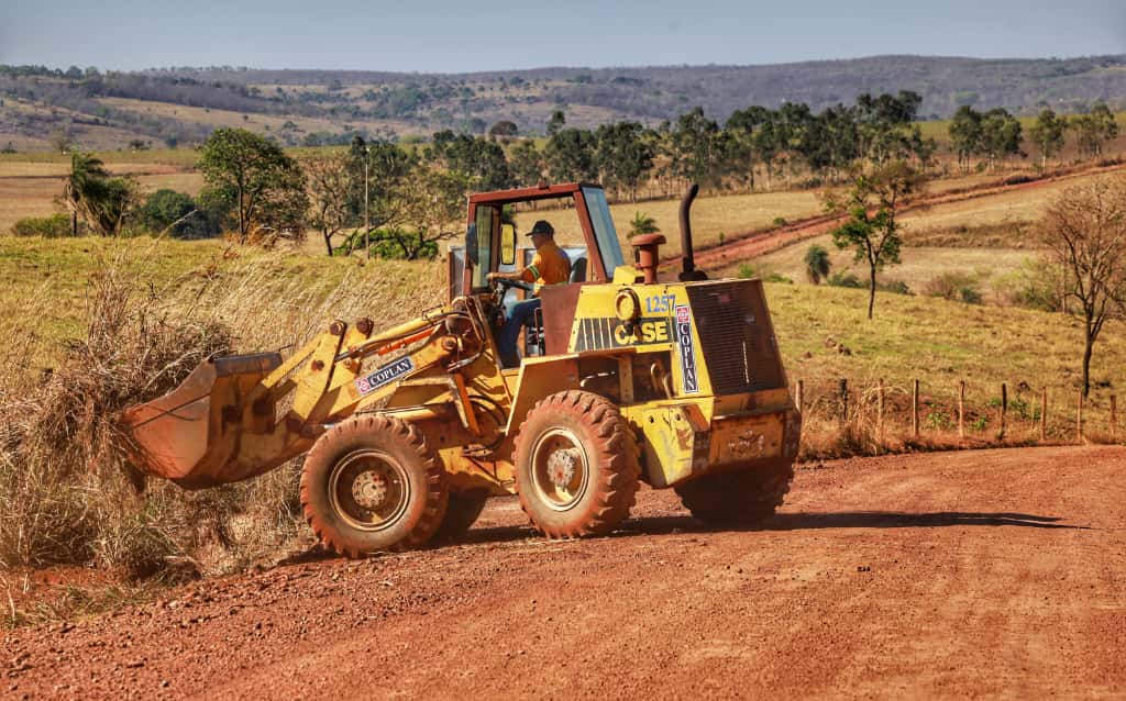 Obras na GO-461