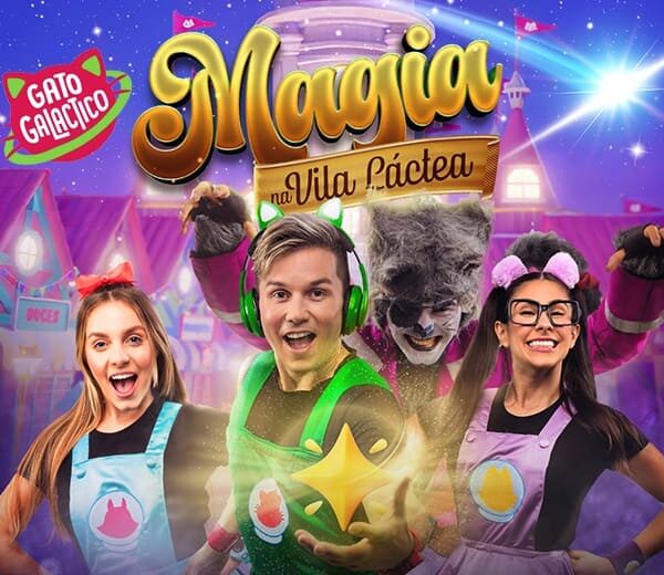 Teatro Goiânia apresenta novo espetáculo do Gato Galáctico