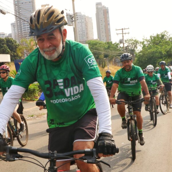 “Pedal pela Vida” incentiva doação de órgãos em Goiás
