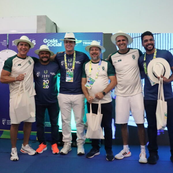 Anúncio de Goiás como sede do Jogos Universitários Brasileiros 2026