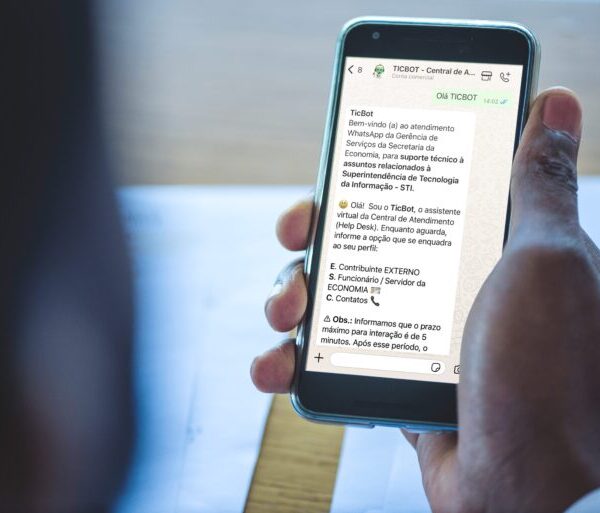 Economia lança suporte técnico com IA no WhatsApp