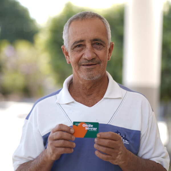 Entrega do cartão do Aluguel Social