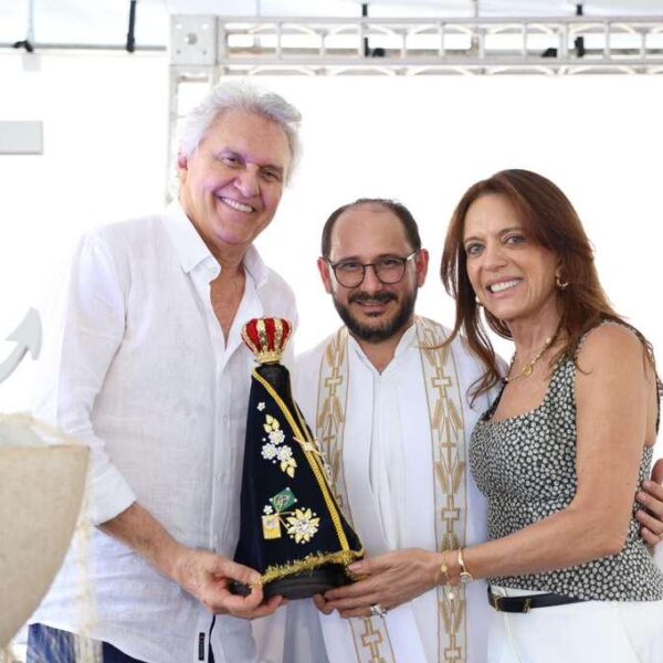 Missa celebra Nossa Senhora Aparecida na cidade de Goiás