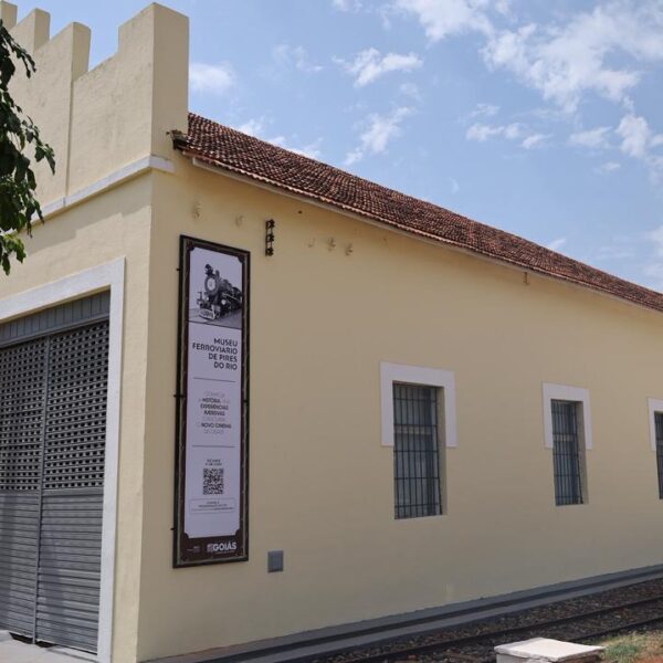 Reforma do Museu Ferroviário de Pires do Rio será entregue na quinta