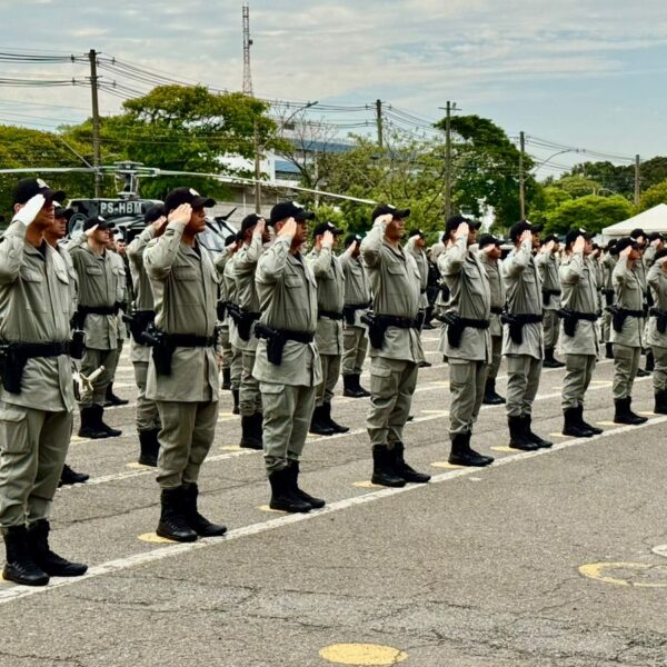 PM inicia estágio em novo curso de formação de praças