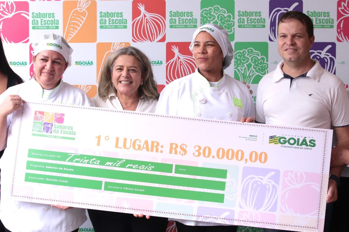 Merendeiras de Planaltina de Goiás vencem 2ª edição do concurso Sabores da Escola
