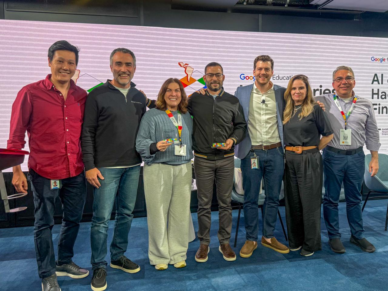 Seduc na premiação do Google pelo NetEscola+