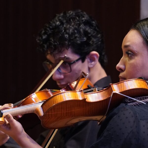 Músicos da Sinfônica Pedro Ludovico Teixeira
