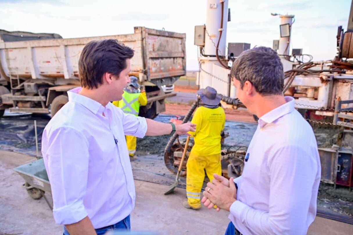 Governo vistoria obras em Rio Verde