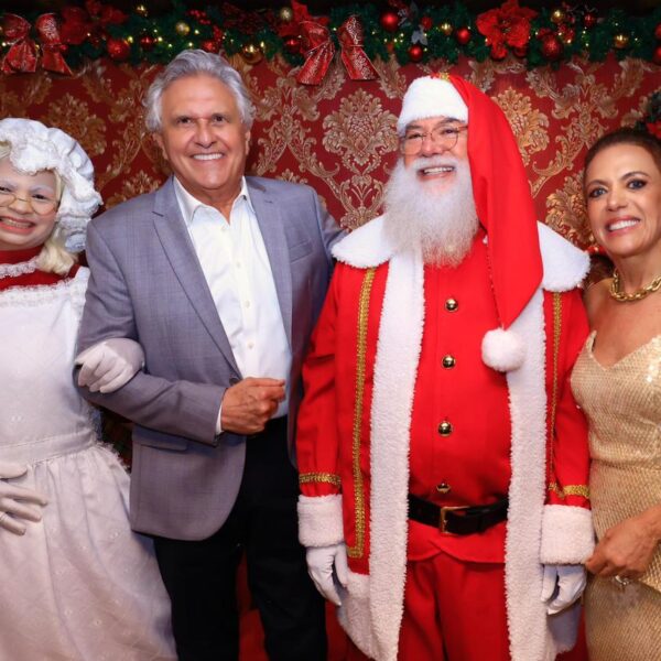 Caiado e Gracinha no Natal do Bem 2024