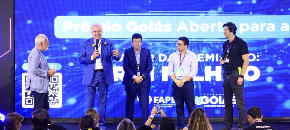 Caiado abre Campus Party Goiás e destaca liderança do Estado em tecnologia e inovação