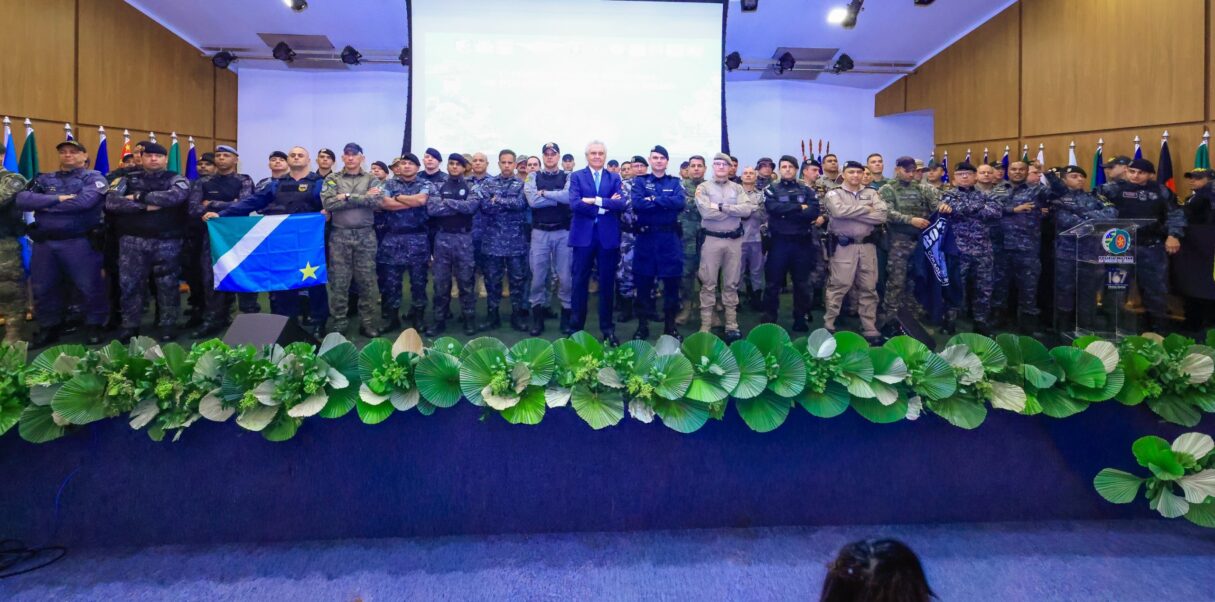 Caiado no Fórum de Segurança