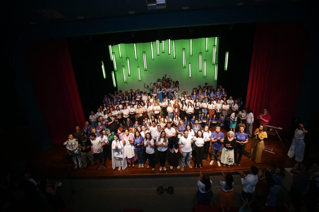 premiação do Concurso Cênico-Literário