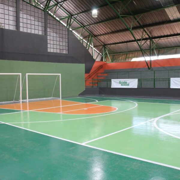 Inaugurada reforma do Ginásio de Esportes do Setor Capuava