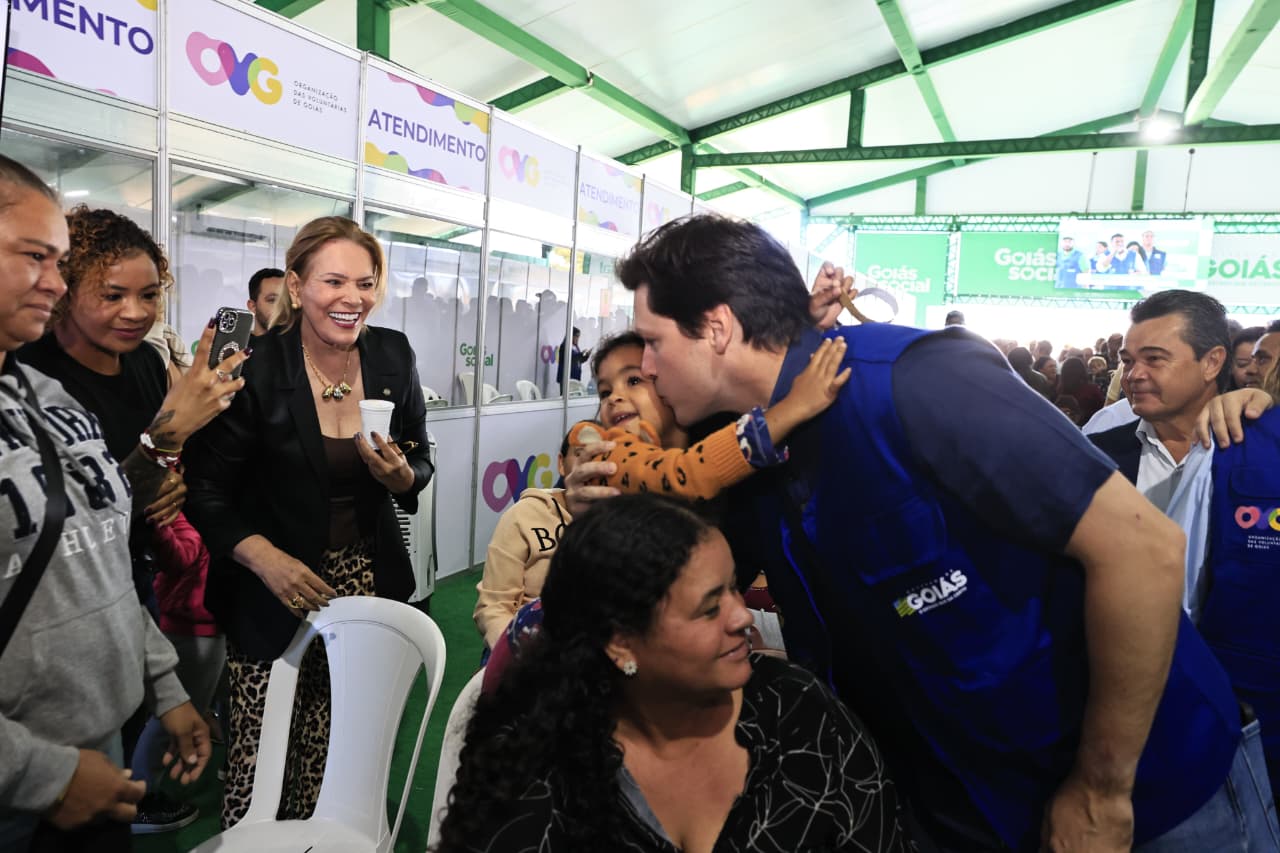 Daniel Vilela na aberturado Goiás Social em Cristalina