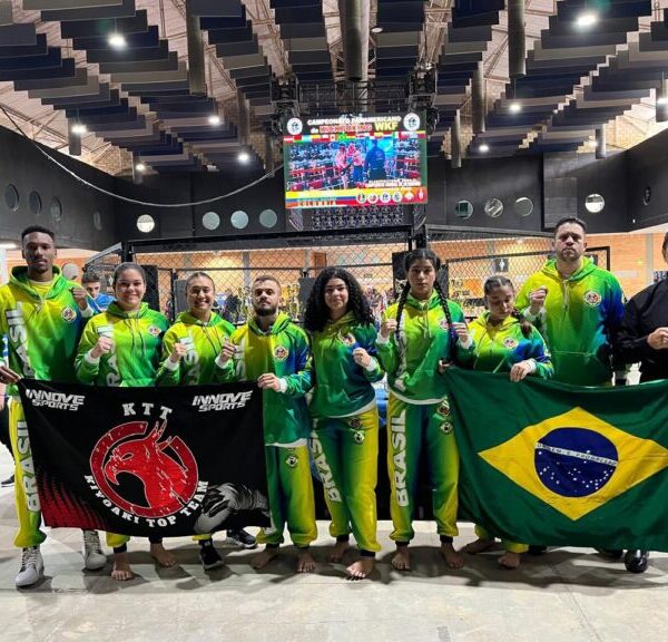 Atletas do Campeonato Pan-Americano de Kickboxing
