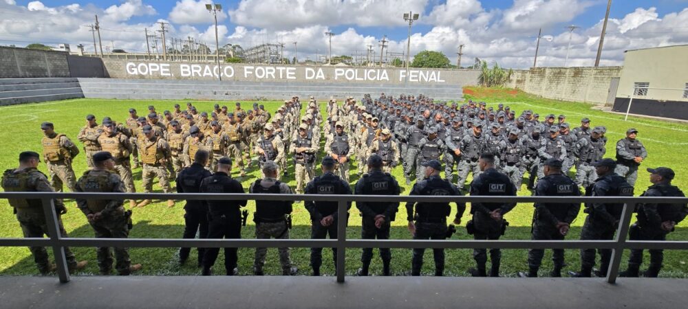 Polícia Penal lança operação integrada para reforçar segurança dos presídios no fim do ano