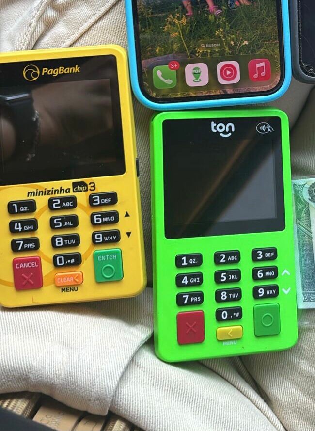 MÁQUINAS DE CARTÃO USADAS NO FURTO CONTRA IDOSA EM INHUMAS