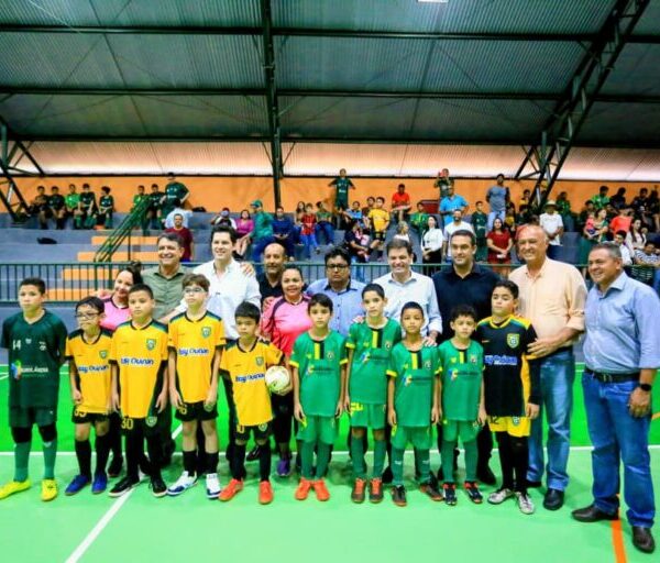 Inauguração da reforma do Ginásio de Maurilândia