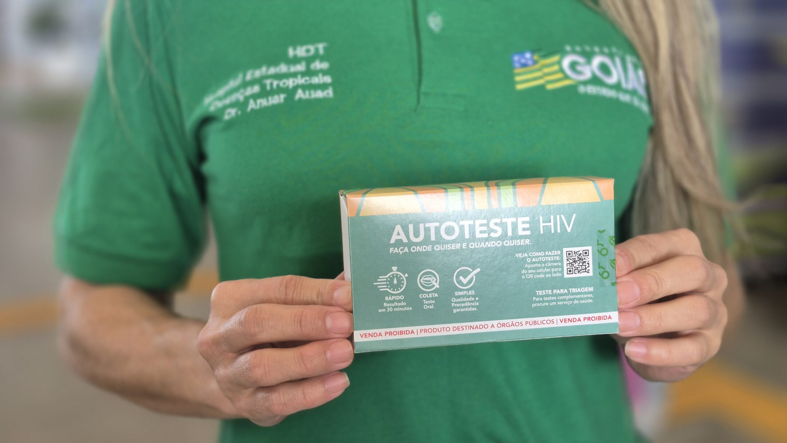 Autoteste de HIV será distribuído no Dezembro Vermelho do HDT