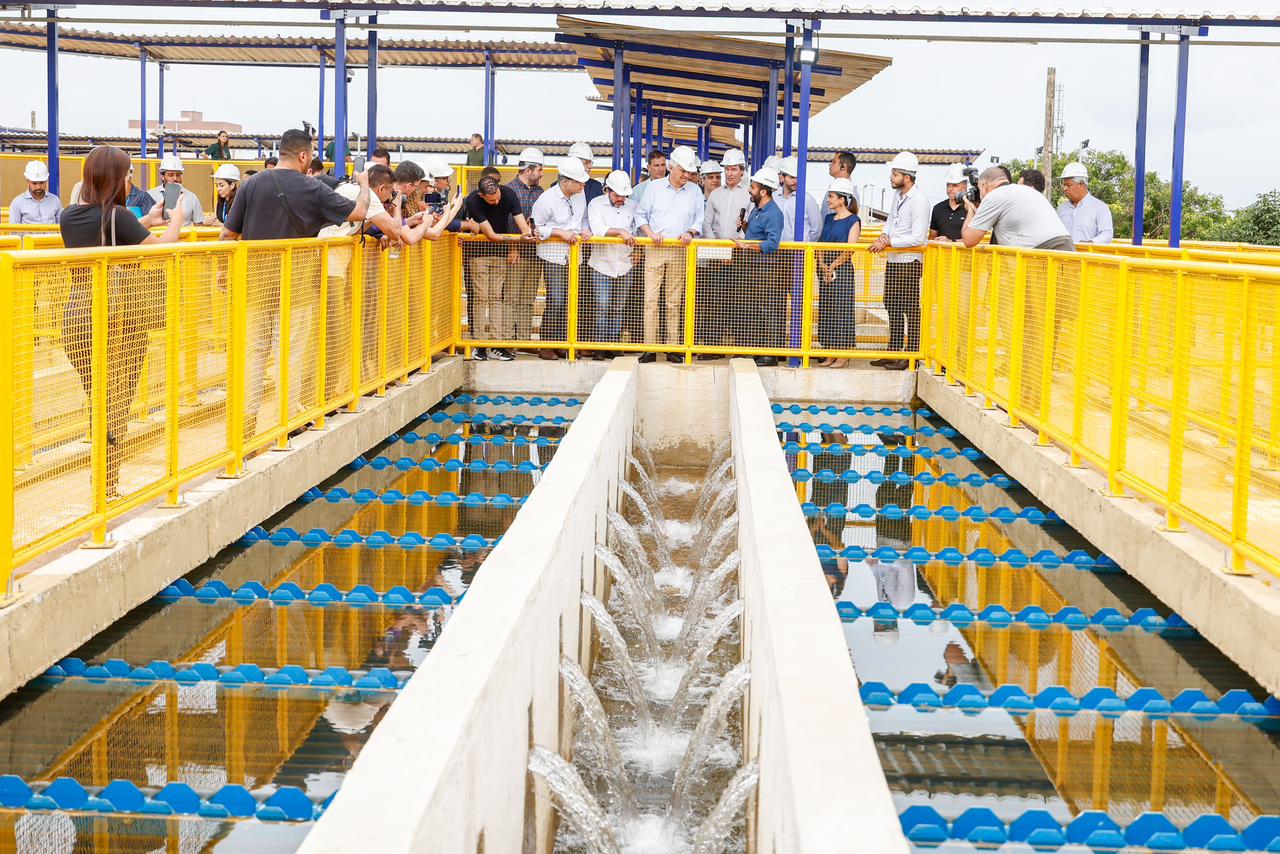 ETA duplica abastecimento de água em Anápolis