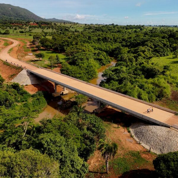Inaugurada ponte sobre o Rio Santa Maria, em Campestre de Goiás