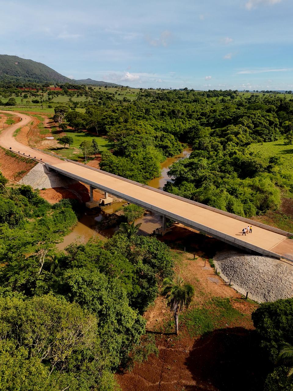 Inaugurada ponte sobre o Rio Santa Maria, em Campestre de Goiás