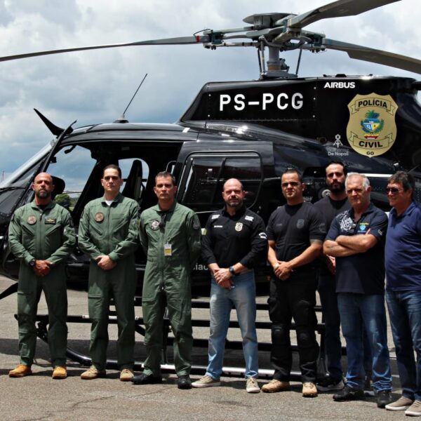 Novo helicóptero da Polícia Civil