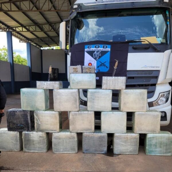 Operação integrada apreende meia tonelada de cocaína