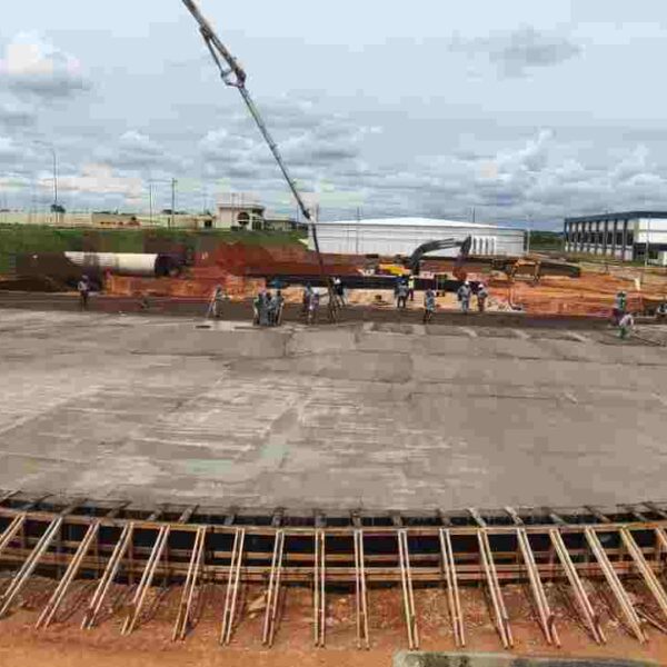 Saneago avança na ampliação de armazenamento de água em Valparaíso