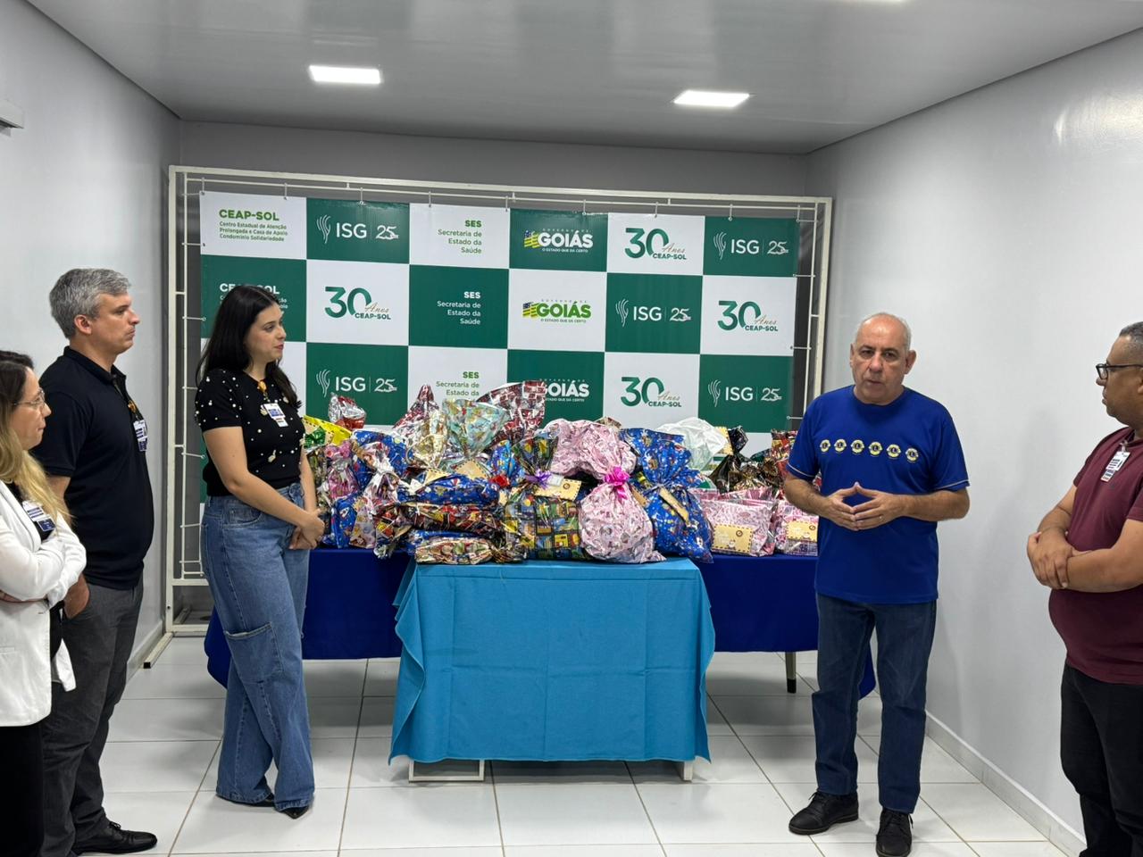 Ceap-Sol arrecada brinquedos no Natal Solidário
