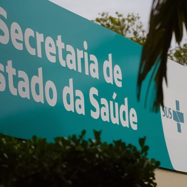 Fachada da Secretaria da Saúde