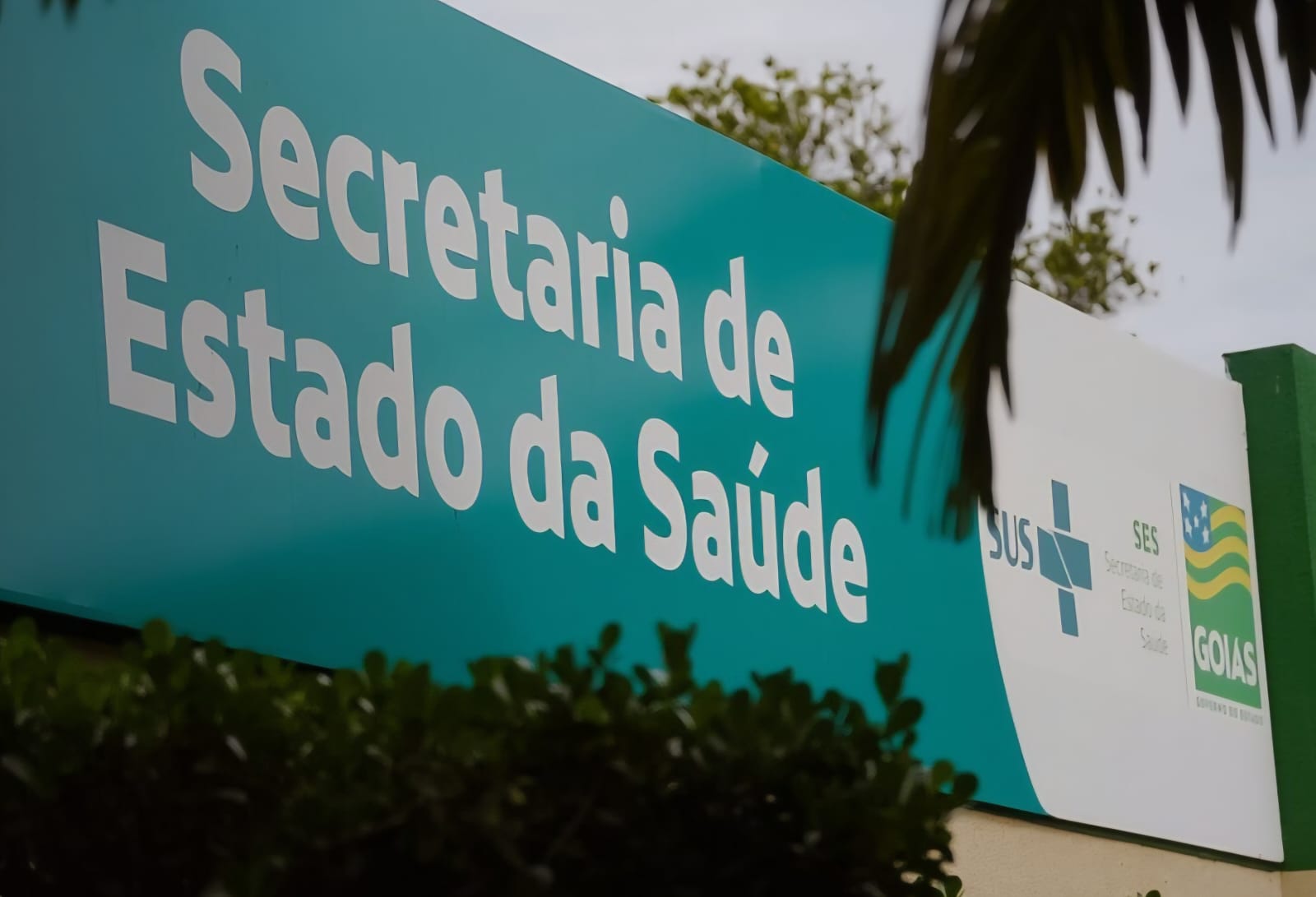 Fachada da Secretaria da Saúde