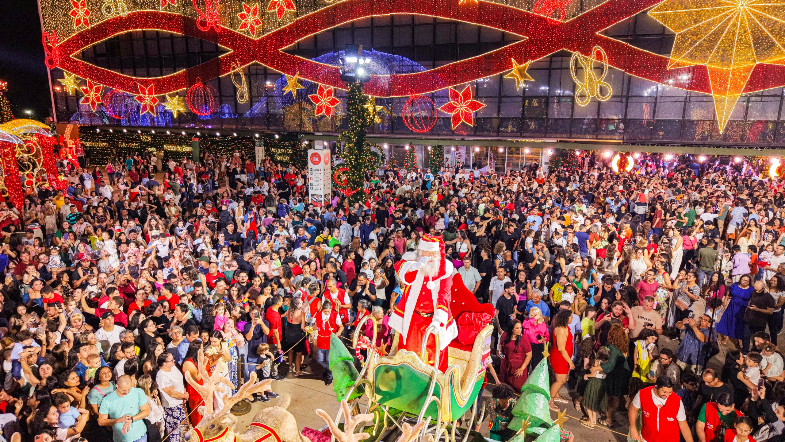 Visitantes do Natal do Bem