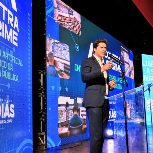 Daniel Vilela no lançamento da IA Contra o Crime
