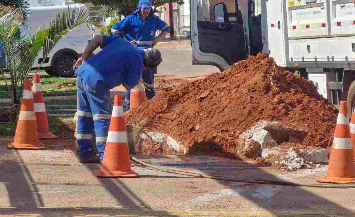 Força-tarefa vazamentos em Valparaíso