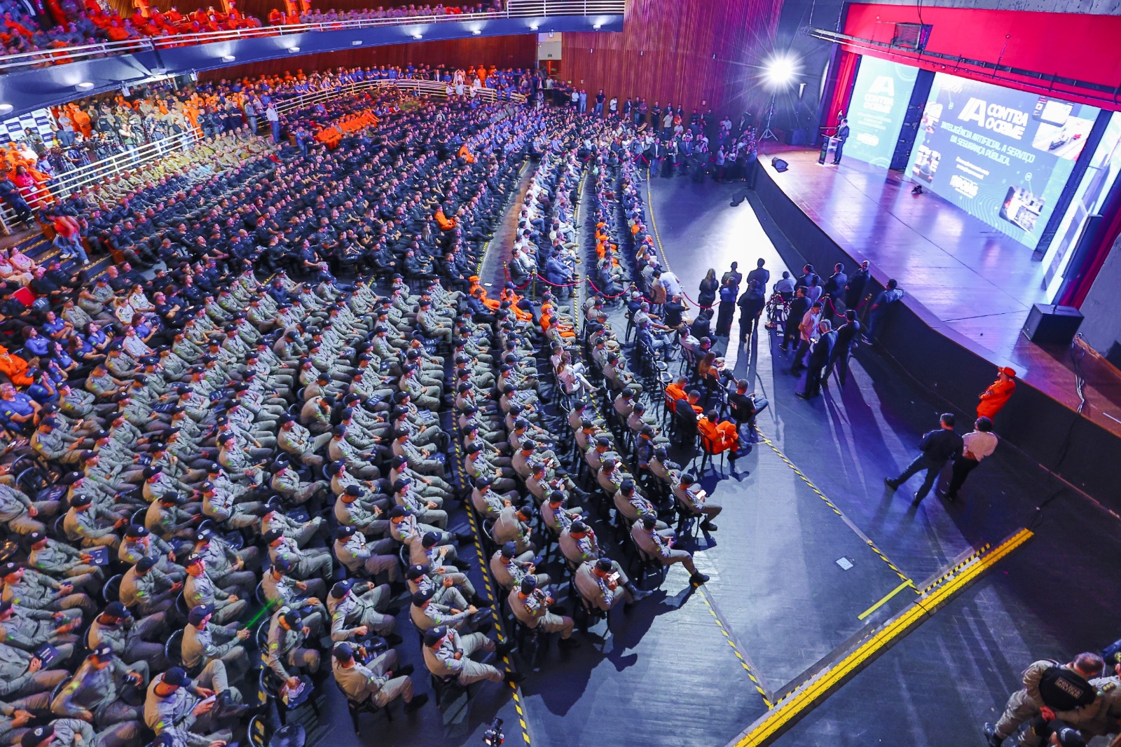 Lançamento de IA na segurança pública
