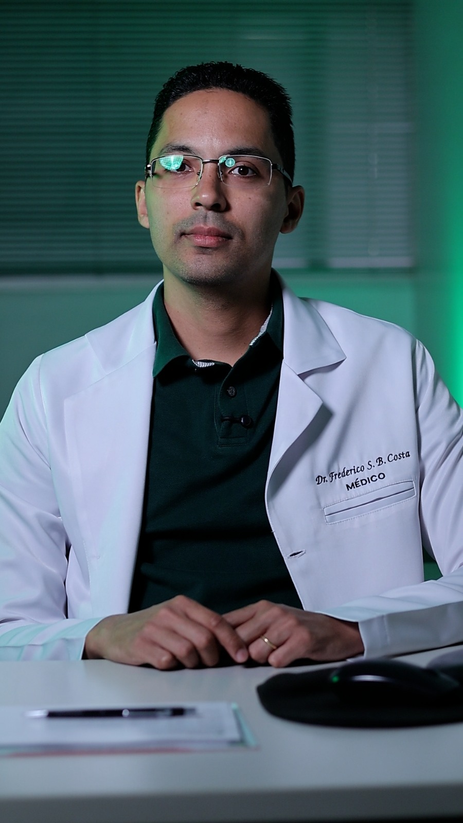 Médico do Ipasgo, Frederico Costa