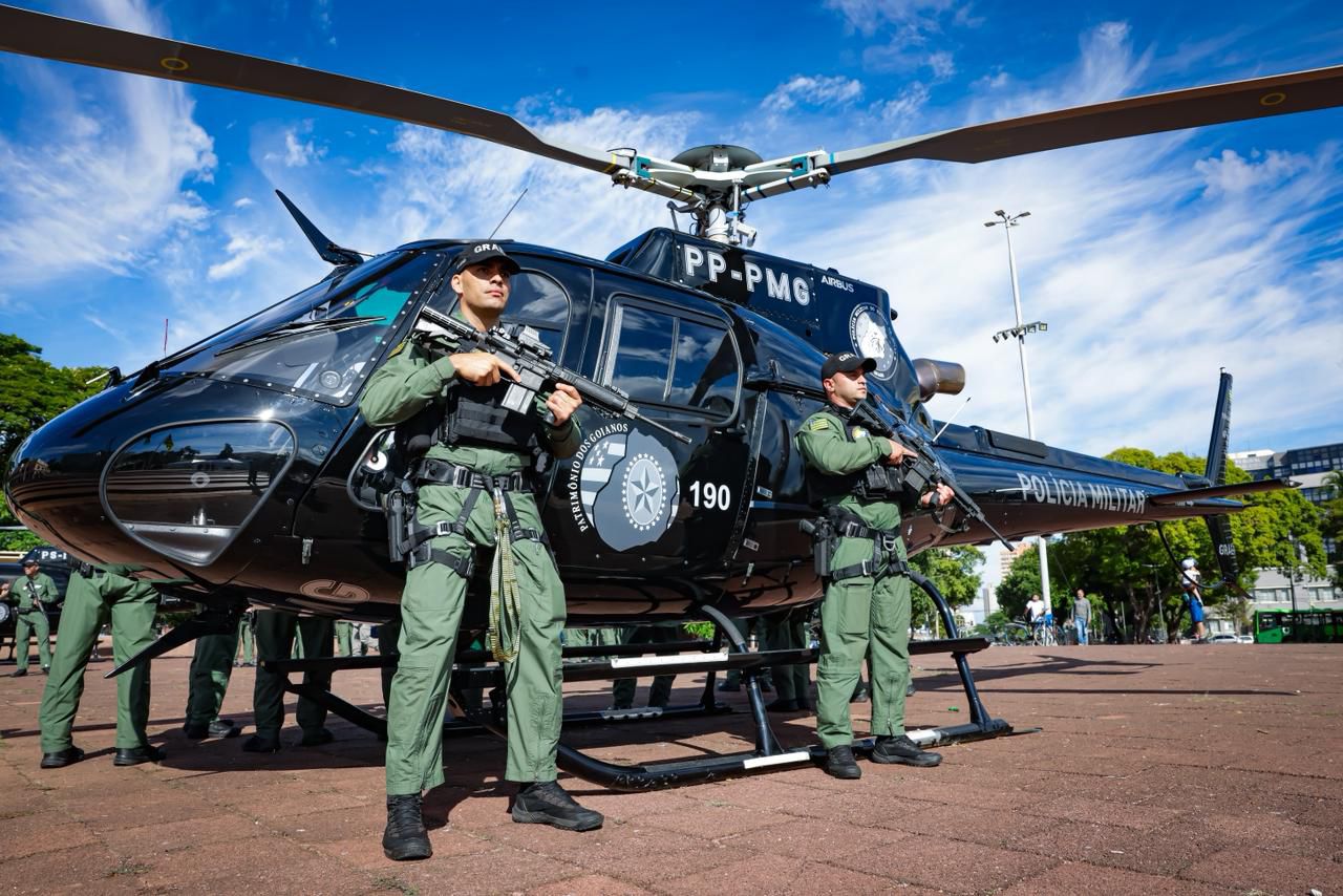 Entrega de novos helicópteros para a Segurança Pública