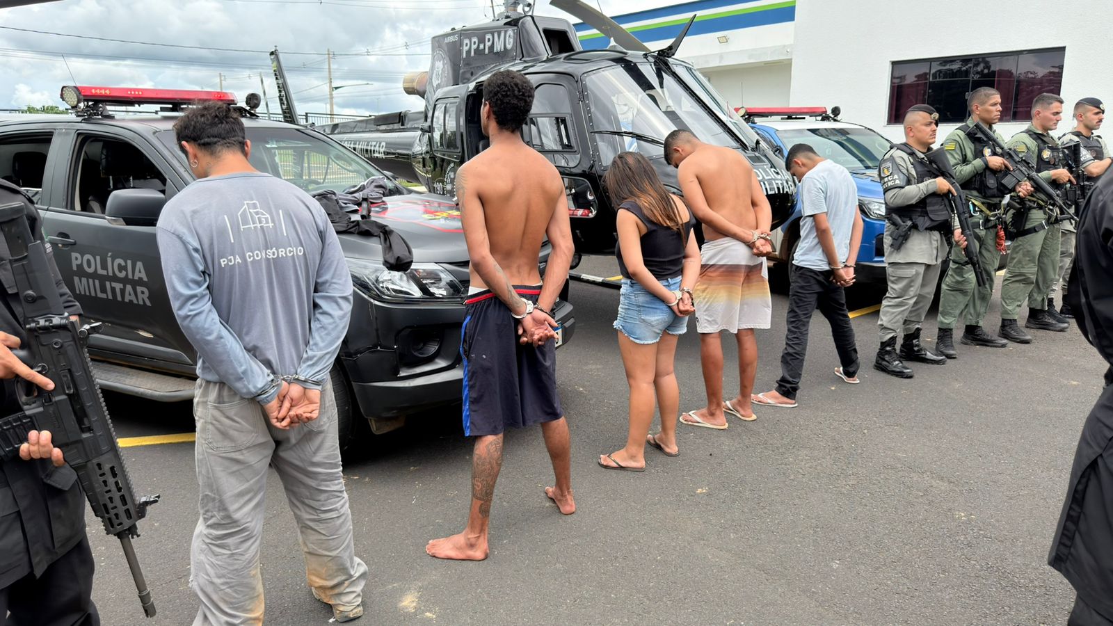 PM prende suspeitos de sequestro em menos de 4 horas após crime